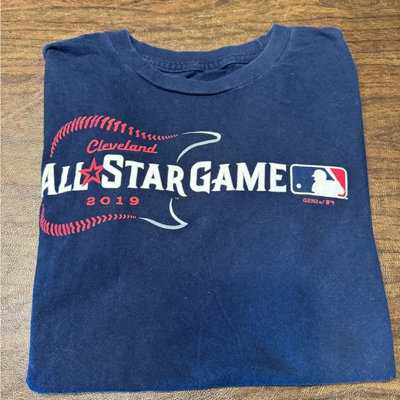 2019 MLB All-Star Game Cleveland Youth T-Shirt Youth M 10 12 Medium - Picture 7 of 7